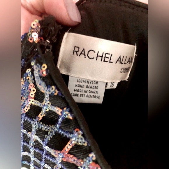 GORGEOUS plus size Sequin Evening Gown EUC - Picture 10 of 11